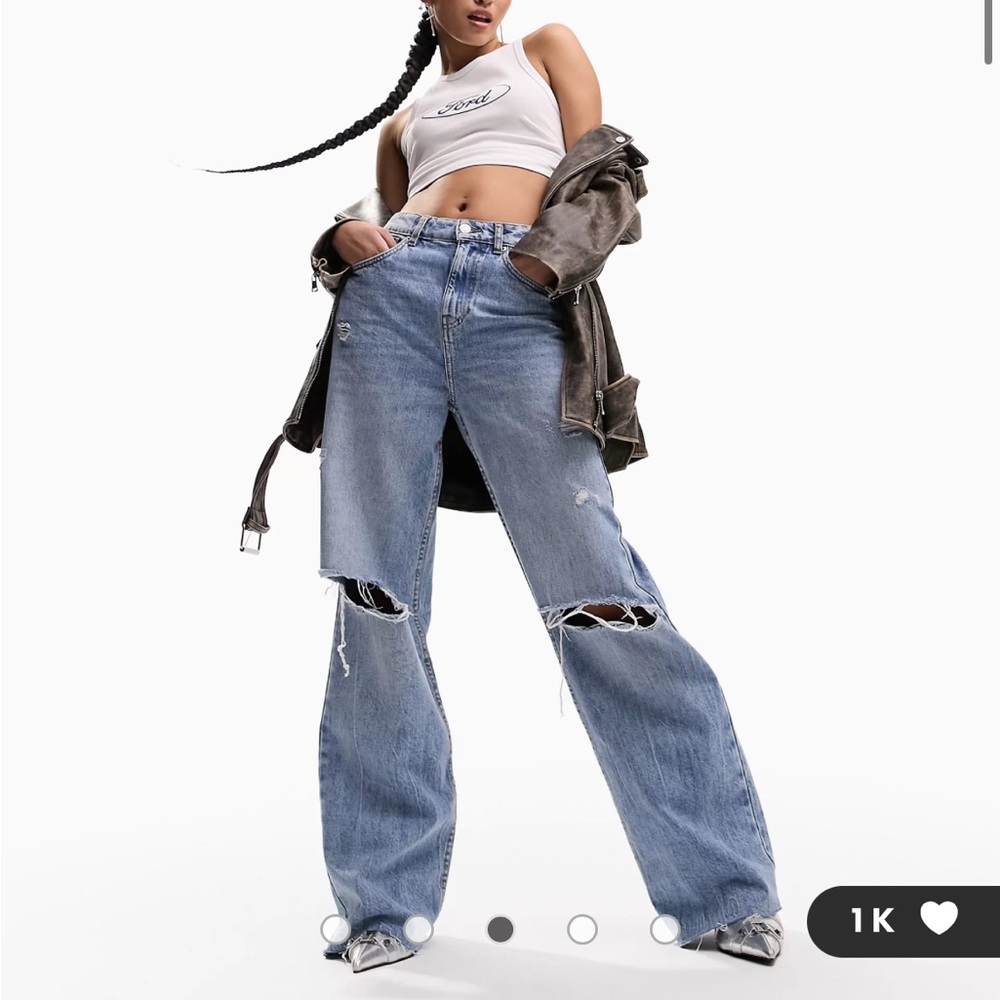 NWOT ASOS Dad Jeans size 26 / 34